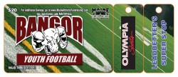 Bangor Youth Football Fundraiser 2010 Premium Gold Card