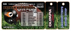 Brewer Football Fundraiser 2010 Premium Gold Card