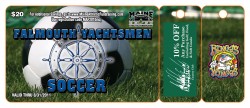 Falmouth Soccer Fundraiser 2010 Premium Gold Card