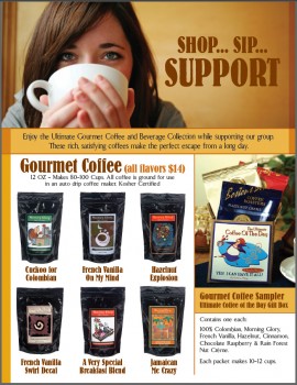 MAF-CoffeeOrder-Form1 Coffee Fundraiser