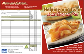MAF-PieBrochure Front Pie Fundraiser